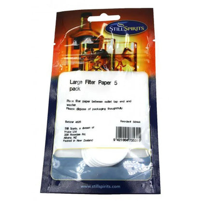 Still Spirits Large Filter Paper, 5 Pack – main product photo