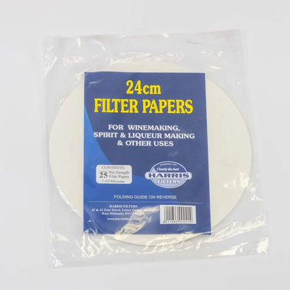 24cm Vinbrite Filter Paper 25's – main product photo