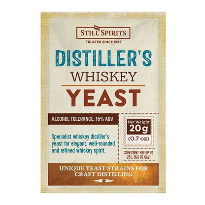 Still Spirits Distiller’s Yeast Whiskey 20g – main product photo