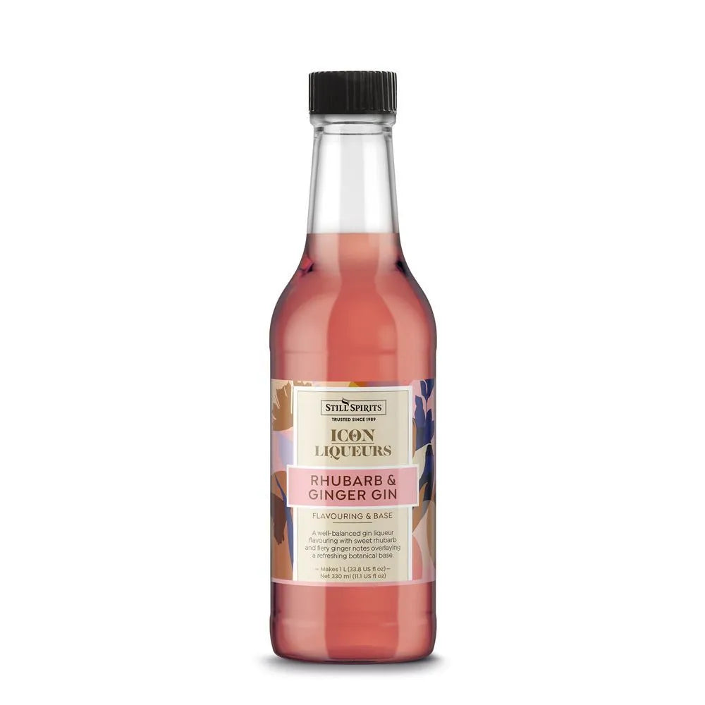 Still Spirits Rhubarb & Ginger Gin Icon Liqueur 330ml