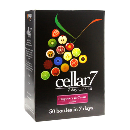 Cellar 7 Wine Kit Range – Raspberry & Cassis Wine Kit
