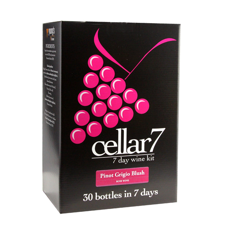 Cellar 7 Pinot Grigio Blush Wine Kit