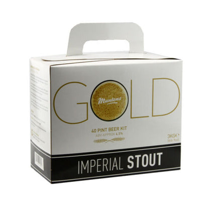 Muntons Gold Imperial Stout 3kg Home Brew Kit – main product photo