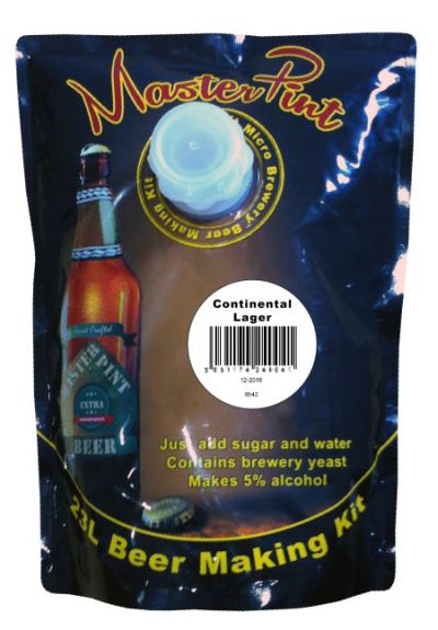 MasterPint Home Brew Kit Series – Continental Lager