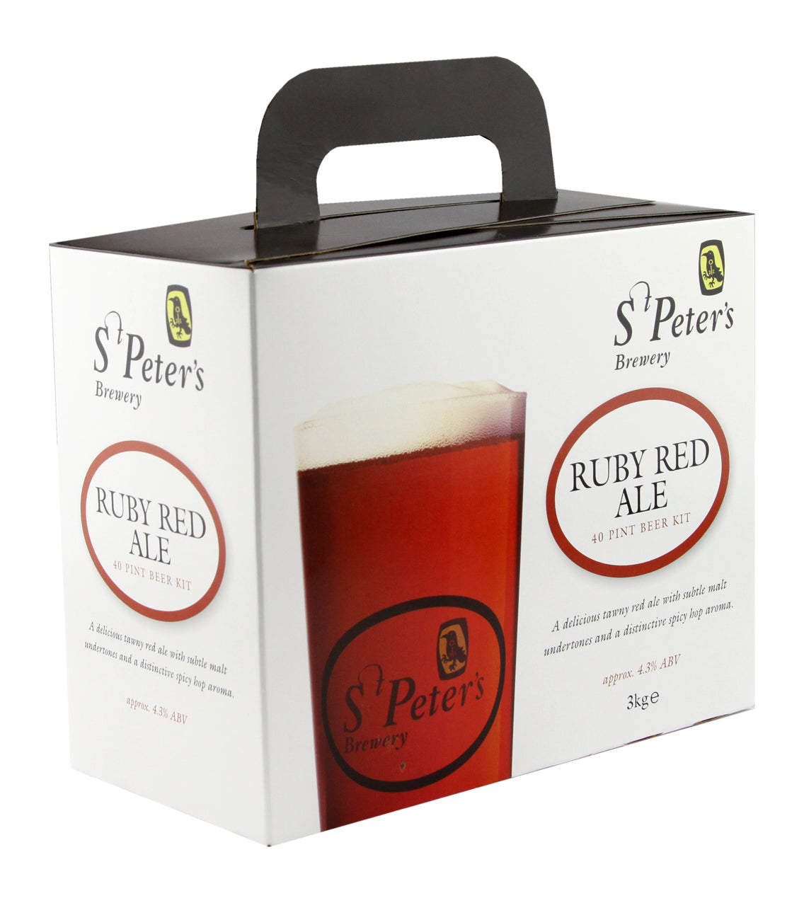 Ruby Red Ale St Peters Ruby Red Ale 3.0kg ( 40 pt ) | Brewco Home Brew Supplies ...