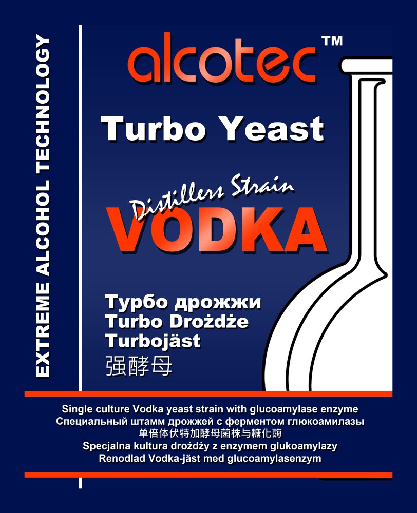 Alcotec Vodka Turbo Yeast