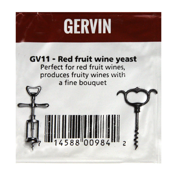 Gervin - GV11 - Red Fruit Wine Yeast