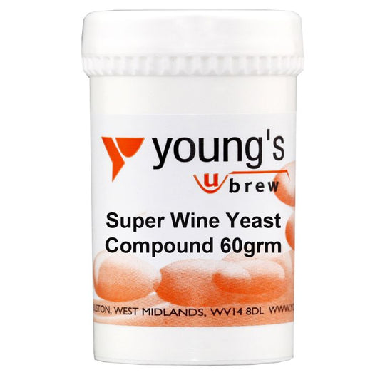Young's Super Wine Yeast Compound 60g ( 10 Gal )