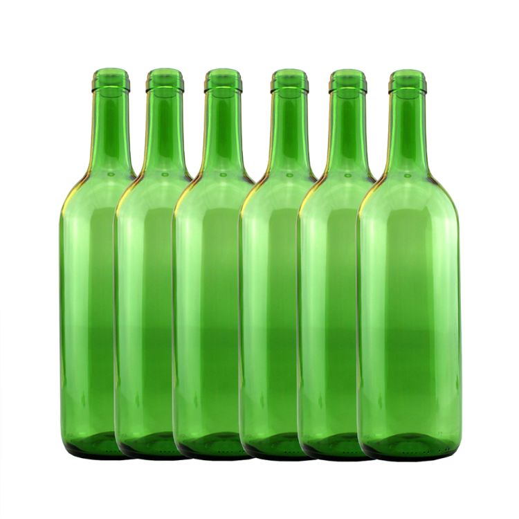 Wine Bottles Green 750ml (15 pack)
