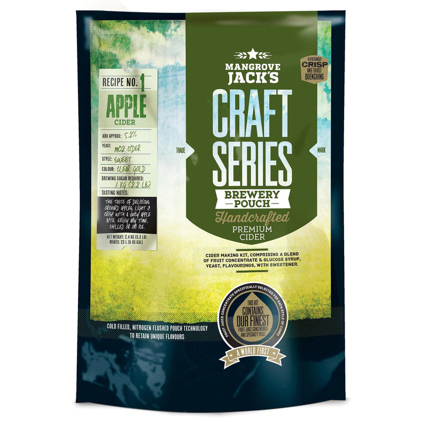Mangrove Jacks Craft Cider Series - Apple Cider Home Brew Kit