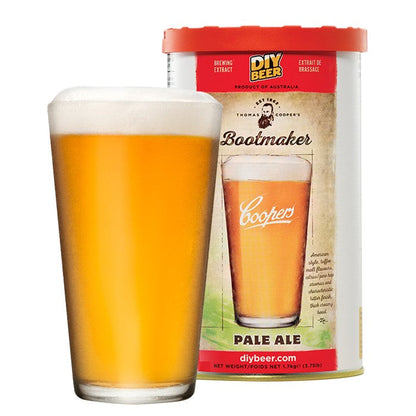 Coopers Bootmaker Pale Ale home brew beer kit