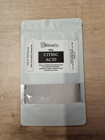 Brewco Citric Acid 100g – main product photo