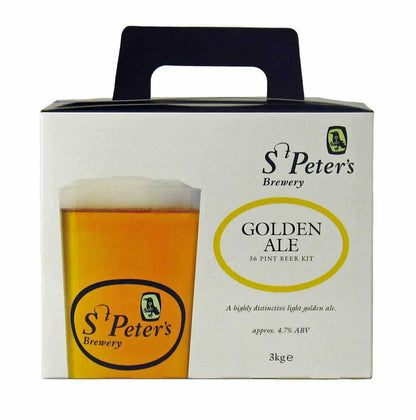 St Peters Golden Ale home brew beer kit