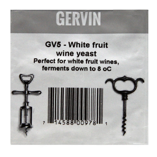 Gervin - GV5 - White Fruit Wine Yeast
