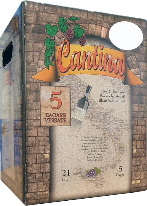 Cantina Peach Chablis 28 Bottle Wine Kit