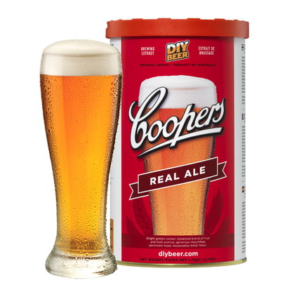 Coopers Real Ale home brew beer kit