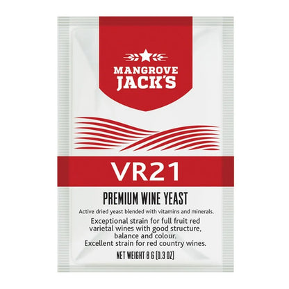 Mangrove Jack's Wine Yeast (Full Range) - view 9