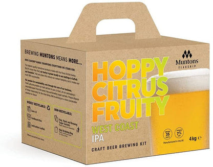 Muntons Flagship West Coast IPA home brew kit